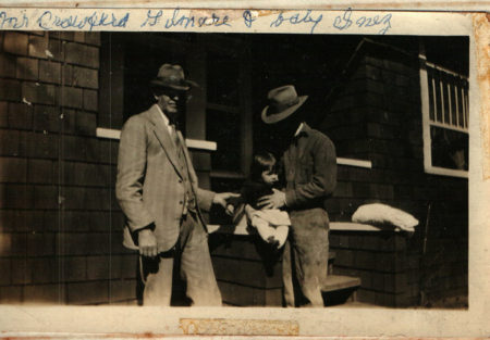 Mr. Crawford, Gilmore, and baby Inez