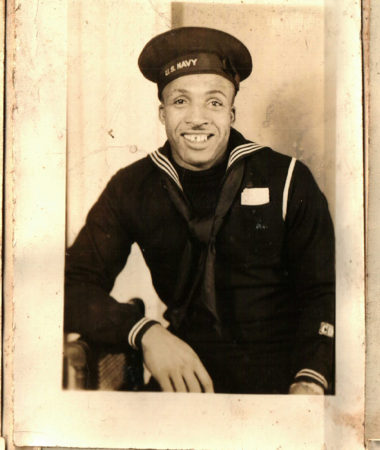 Unknown Black Navy man