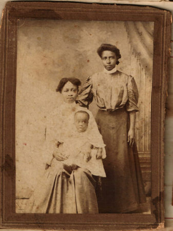 Unknown Black women and baby