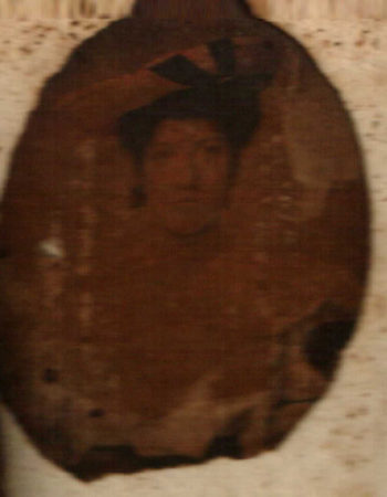 Unknown Black woman, very faded