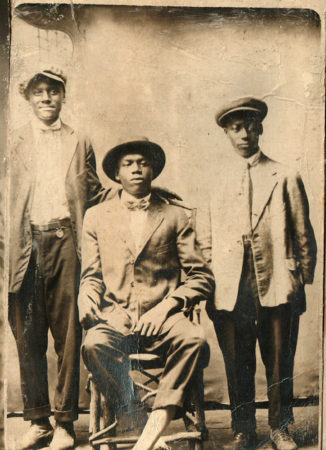 Unknown Black men posing
