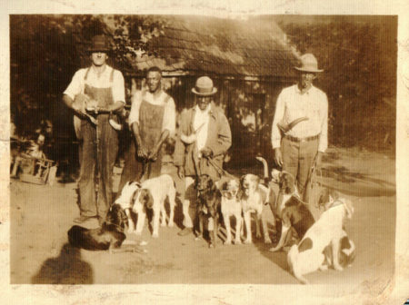 (Left to Right) Ned Chavis, Canara Stewart, Weimar Wykle, Eugene Thomas