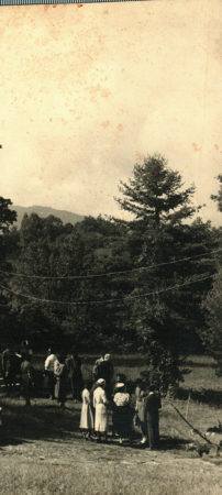 Unknown event, possibly funeral