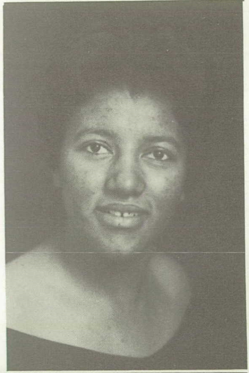 A photo of Odette Thompson in the 1965 Franklin High School yearbook.